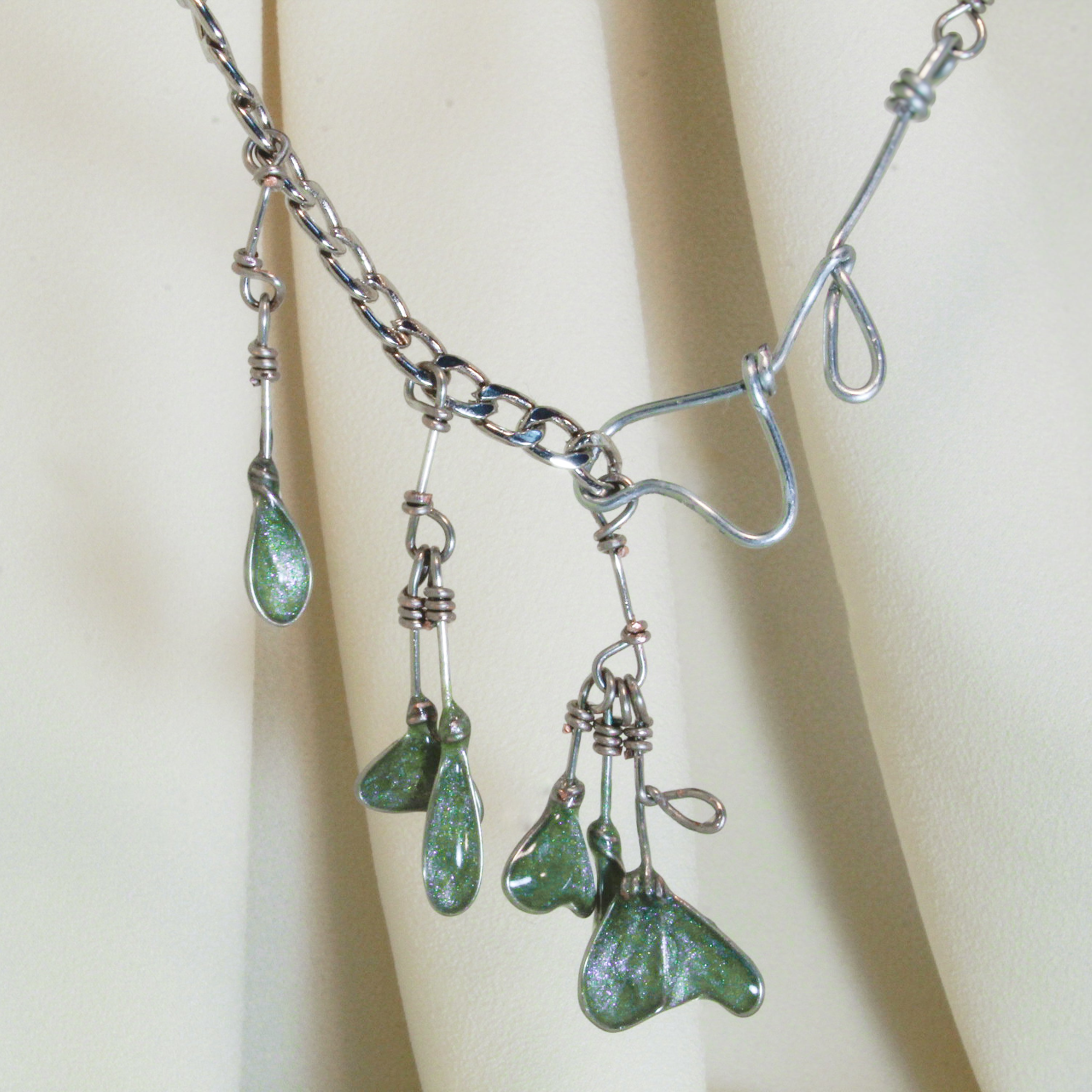 Violet Army - Enchanted Flower Necklace