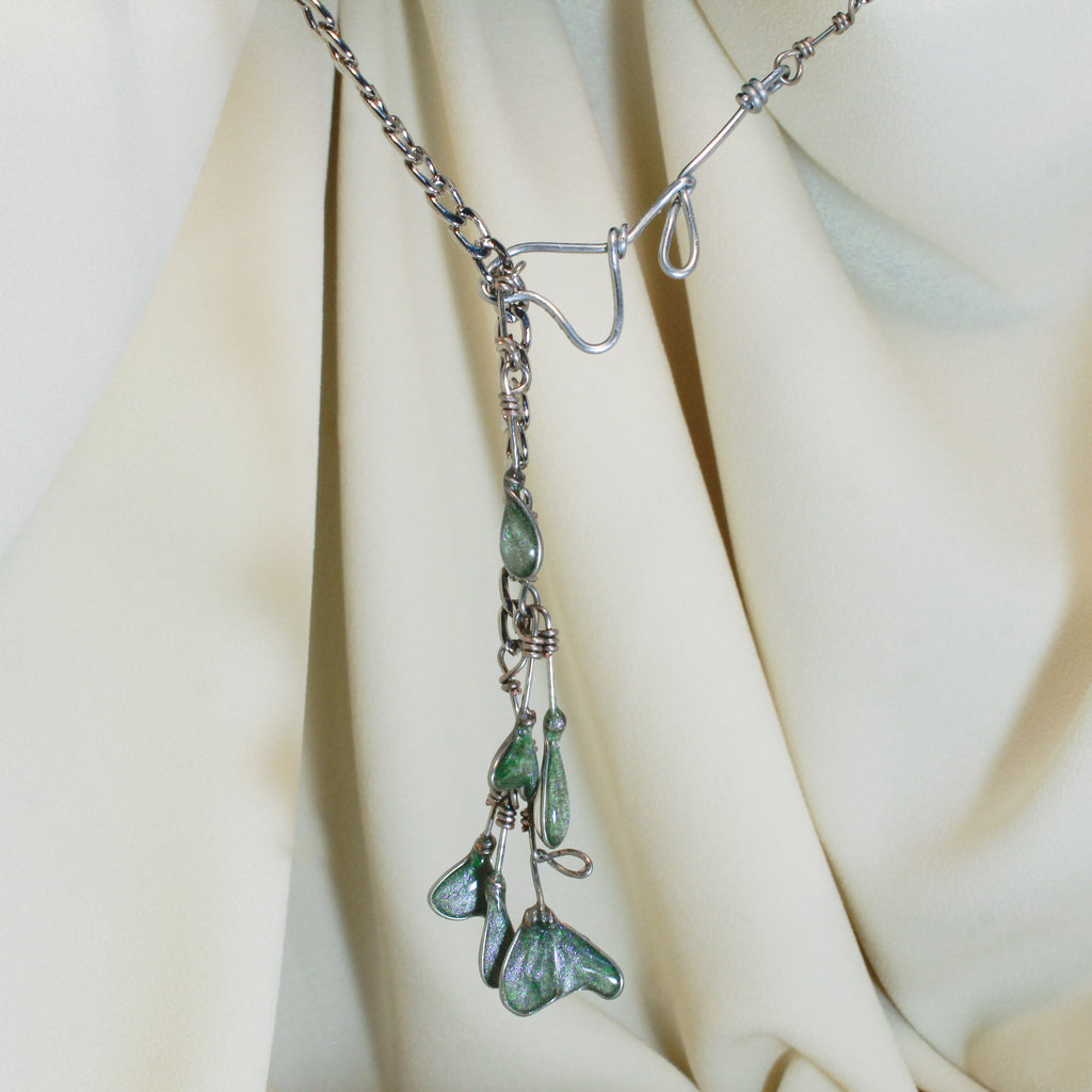Violet Army - Enchanted Flower Necklace