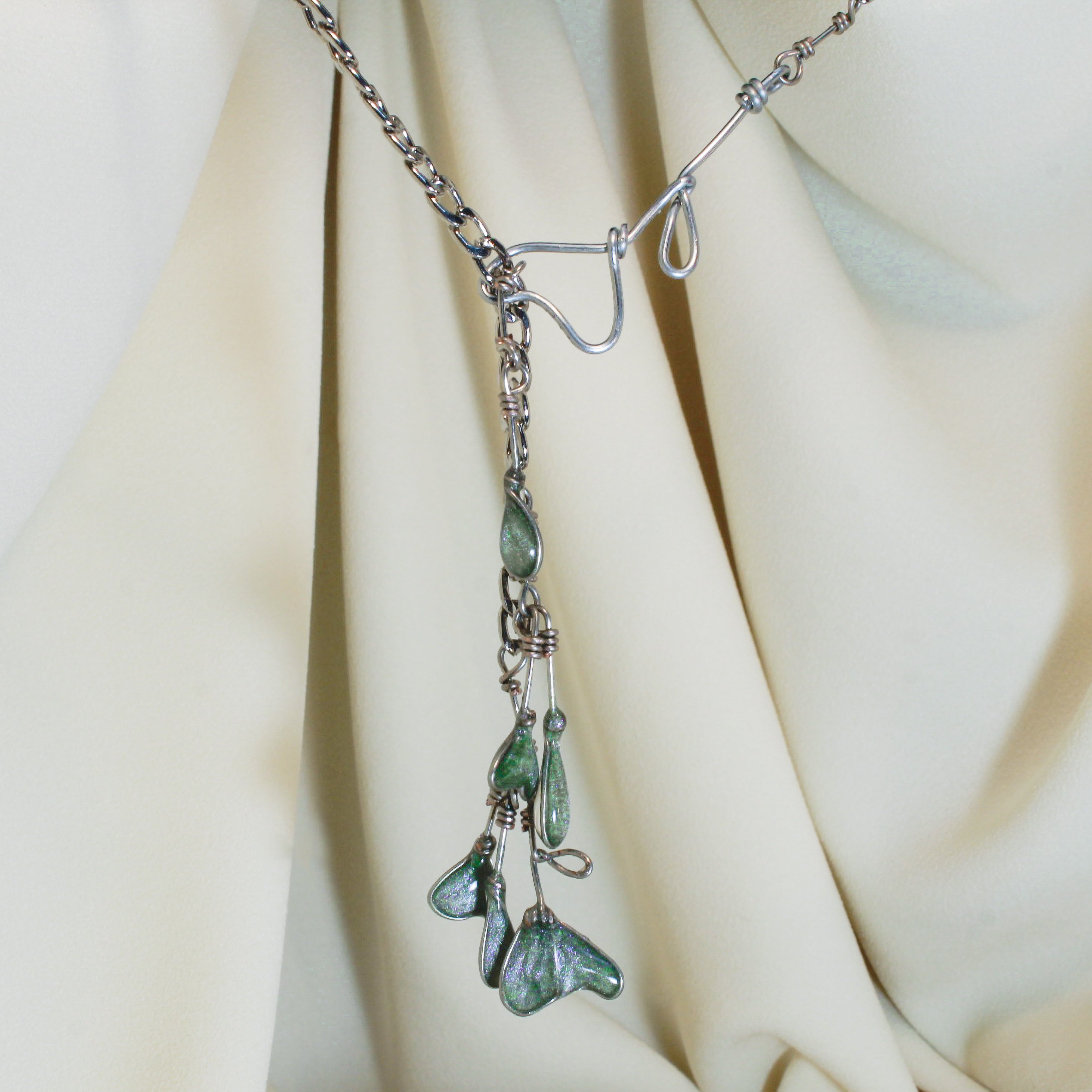 Violet Army - Enchanted Flower Necklace