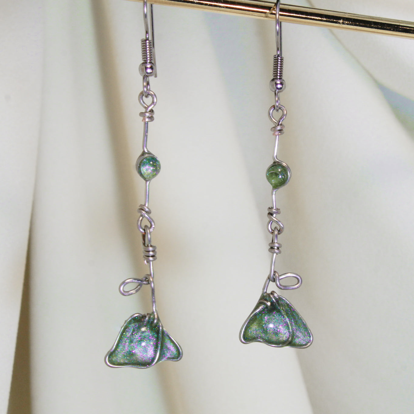 Violet Army - Enchanted Flower Earrings
