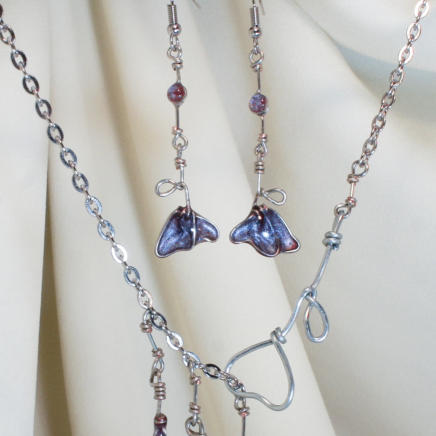 Cinderveil - Enchanted Flower Earrings